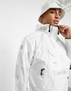 Белая легкая непромокаемая куртка-анорак The North Face Steep Tech-Белый