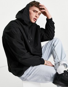 Водонепроницаемая oversized-ветровка черного цвета ASOS DESIGN-Черный цвет
