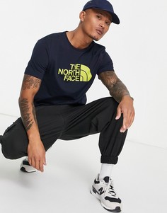 Темно-синяя футболка The North Face Easy-Темно-синий