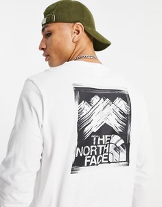 Белый лонгслив The North Face Stroke Mountain