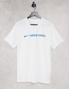 Белая футболка Nike Dri-FIT-Белый
