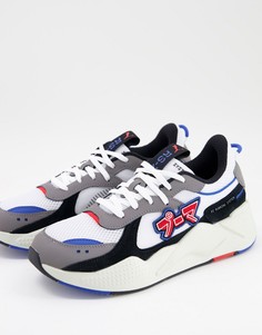 Бело-серые кроссовки Puma RS-X Japanoama-Белый