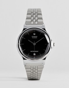 Аналоговые часы с отделкой в стиле драгоценного камня Casio-Серебряный