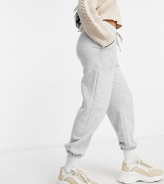 Серые oversized-джоггеры ASOS DESIGN Petite-Серый