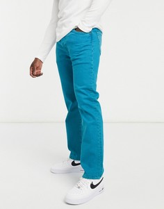 Светлые джинсы прямого кроя в винтажном бирюзовом выбеленном оттенке Levis 501 93-Голубой Levis®