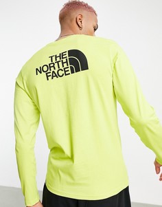 Желтый лонгслив The North Face Easy