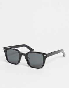 Черные квадратные солнцезащитные очки в стиле унисекс Spitfire Lovejoy-Черный цвет