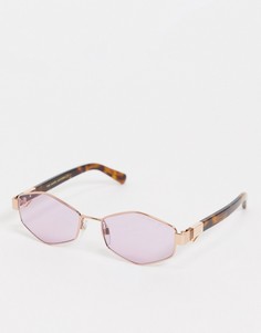 Солнцезащитные очки с шестиугольными линзами Marc Jacobs 496/S-Сиреневый