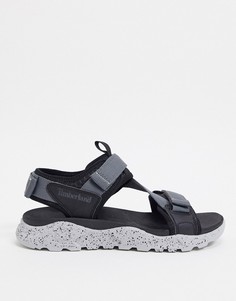 Серые сандалии Timberland-Черный