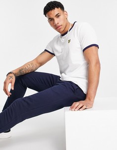 Белая футболка Lyle & Scott-Белый
