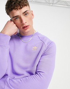 Светло-фиолетовый свитшот adidas Originals Essentials-Фиолетовый цвет