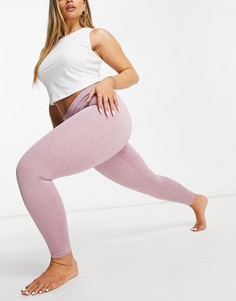 Леггинсы со сборками ASOS 4505 Hourglass-Голубой