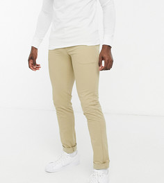 Бежевые чиносы из органического хлопка Farah Elm Tall-Нейтральный