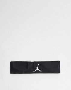 Черная повязка на голову Nike Jordan-Черный цвет