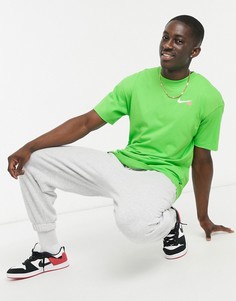 Зеленая футболка с принтом дракона Nike SB-Зеленый цвет