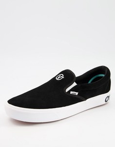 Разноцветные кроссовки-слипоны Vans UA Comfycush-Многоцветный