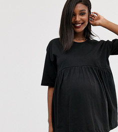 Свободный топ ASOS DESIGN Maternity-Синий