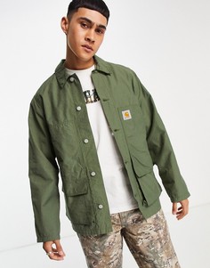 Зеленая куртка на подкладке Carhartt WIP Montana-Зеленый цвет