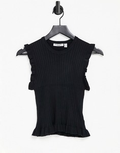 Черный вязаный топ Brave Soul Fiona-Черный цвет