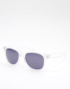 Солнцезащитные очки в прозрачной оправе Vans - Spicoli 4-Прозрачный