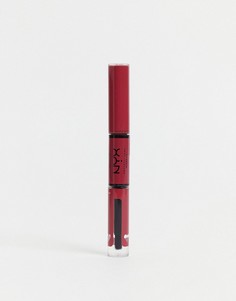 Стойкий блеск для губ NYX Professional Makeup – Shine Loud (Goal Getter)-Розовый цвет
