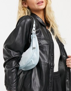 Голубая сумка на плечо из переработанного полиэстера Weekday Ella-Голубой