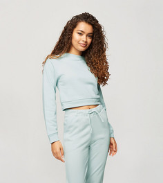 Нежно-голубой свитшот Miss Selfridge Petite