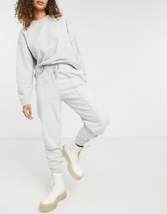 Зеленые джоггеры с эффектом кислотной стирки Topshop-Коричневый цвет