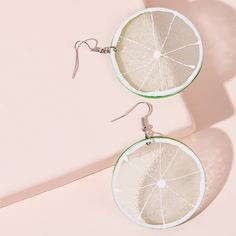 Серьги В Форме Лимона 1 Пара Shein