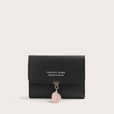 Скалдной кошелек с декором листа Shein