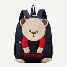 Рюкзак с принтом медведя для детей Shein