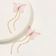 Серьги В Форме Бабочки Shein