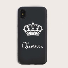 Чехол для iPhone с узором Shein
