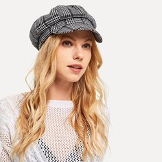 Модная Кепка В Клетку Shein