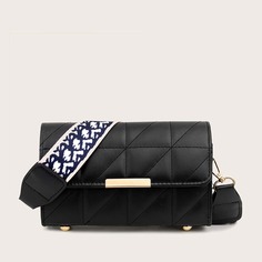 чёрный Повседневный Сумка через плечо Shein