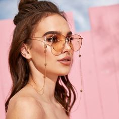 Металлическая Цепочка Для Очков Со Звездами Shein