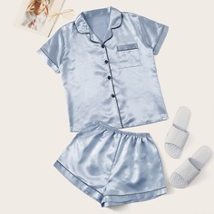 Комплект Пижамы С шортами Shein