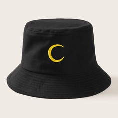 Шапка с вышивкой луны Shein