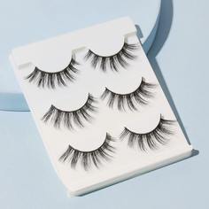 3D длинные натуральные накладные ресницы 3 пары Shein