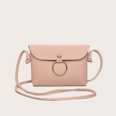 Сумка через плечо с декором кольца Shein