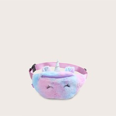 Сумка на поясе в форме единорога для девочек Shein
