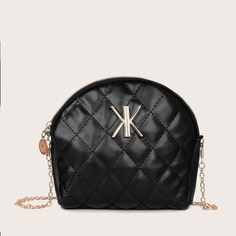 Сумка через плечо на цепочке с швом Shein