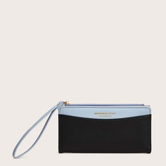Двухцветный кошелек с ремешком Shein