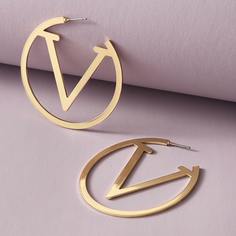 Модные серьги 1 пара Shein