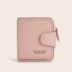 розовый Текст Повседневный Кошелек Shein