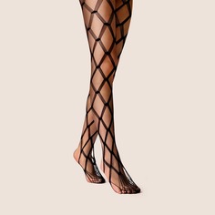 Сетчатые носки с геометрическим узором 1 пара Shein