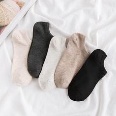 Однотонные носки 5 пар Shein