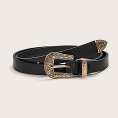 Однотонный ремень Shein
