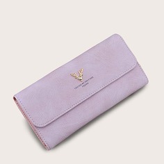 Складной кошелек с декором оленя Shein