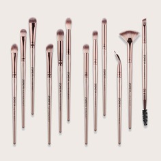 Двуволокнистая кисть для макияжа для глаз 12шт Shein
